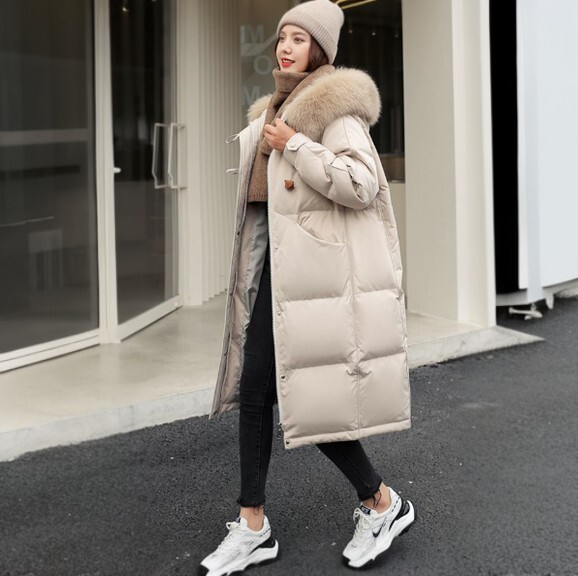 レディース ジャケット ダウン ダウンコート ロング フード ファスナー ポケット ボタン 厚手 かわいい 大人可愛い きれいめ シンプル カジュアル 上品 おしゃれ レトロ こなれ感 ラフ