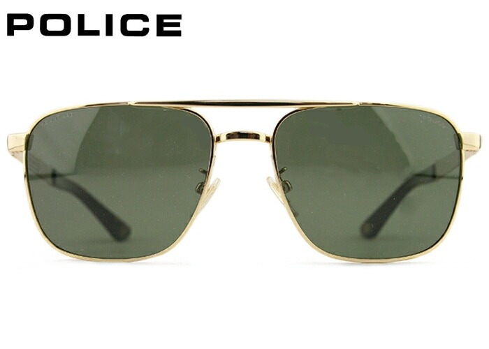 偏光 サングラス spl890 c.349P メンズ レディース ティアドロップ ダブルブリッジ