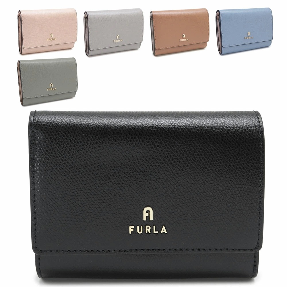 折財布 レディース CAMELIA WP00325 ARE000 カメリア 二つ折り財布 コンパクト財布 Mサイズ レザー 単色 バイカラー 2025年春夏新作