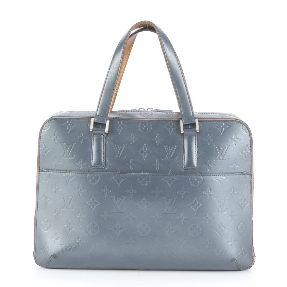 モノグラム マット マルデン M55135 レザー トート バッグ 肩掛け ショルダー ハンド A4 レディース ECE CP45-5 中古