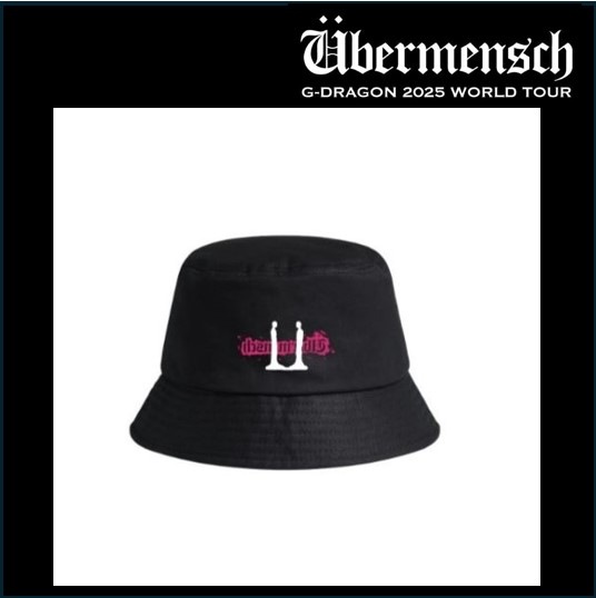 【公式 G-DRAGON BUCKET HAT】G-DRAGON 2025 WORLD TOUR IN KOREA