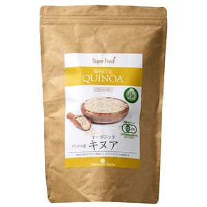 白キヌア 有機JASオーガニック 800g 1袋 アンデス産 ホワイトキヌア Organic White Quinoa 送料無料