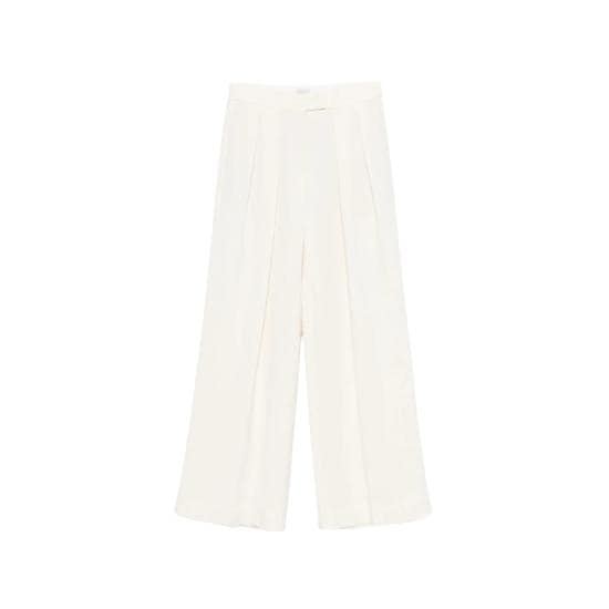 BRUNELLO CUCINELLI Women Palazzo Pants MH126P8512 C579 WHITE
