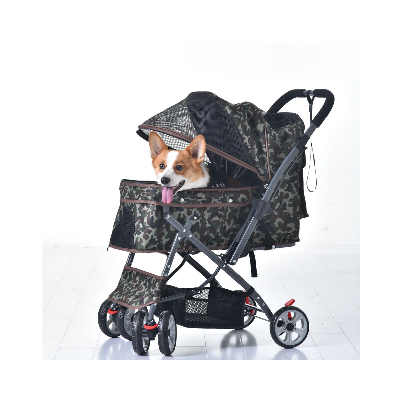 ペットカート 折りたたみ 多頭 中型犬 小型犬 猫　組立簡単 軽量 工具不要 ペットカート 対面式 折りたたみ 多頭 中型犬 小型犬 猫 2way