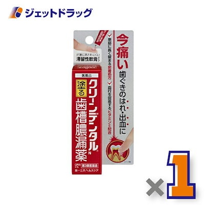 他サイト： 【第3類医薬品】クリーンデンタルN 塗る歯槽膿漏薬 8gの商品画像