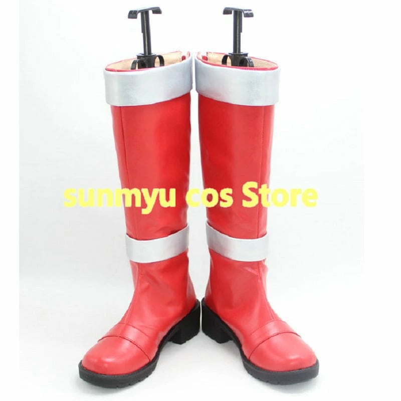 キラメイレッド ブーツ　色変更可　オーダーサイズ　 コスプレ靴 8,424円