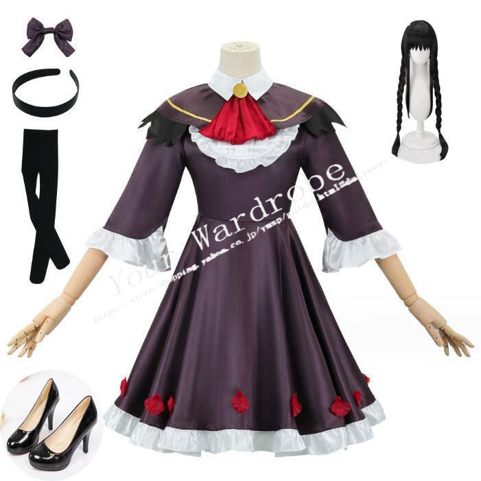 劇場版 まどかマギカワルプルギスの廻天暁美ほむら コスプレ衣装 ウィッグ コスチューム 演出服 アニメ ゲーム cosplay 変装