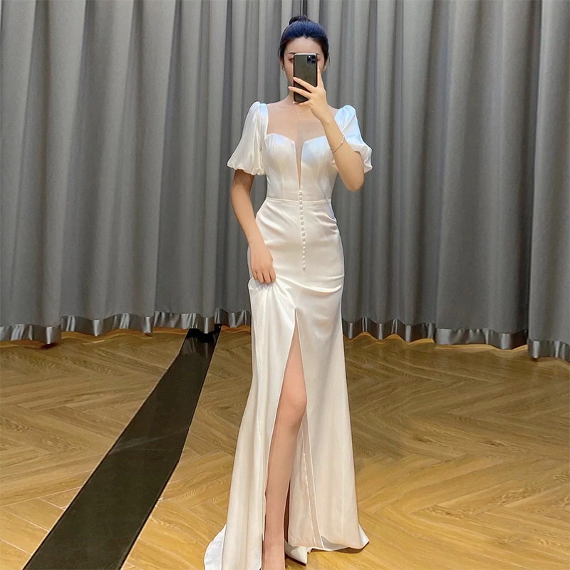 【迅速な出荷】ウエディング 安い ロングドレス 結婚式 ブライダル パーティードレス 二次会 花嫁 イブニングドレス