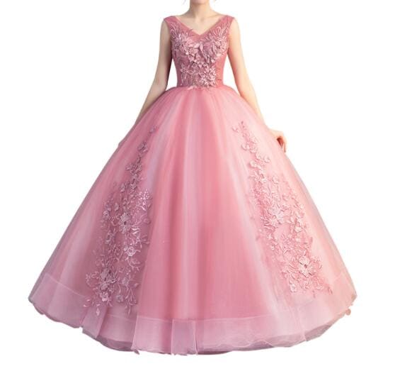 イブニングドレス　袖なし　ウェディング　美品　カラードレス　パーティー 　結婚式　演出　二次会　花嫁