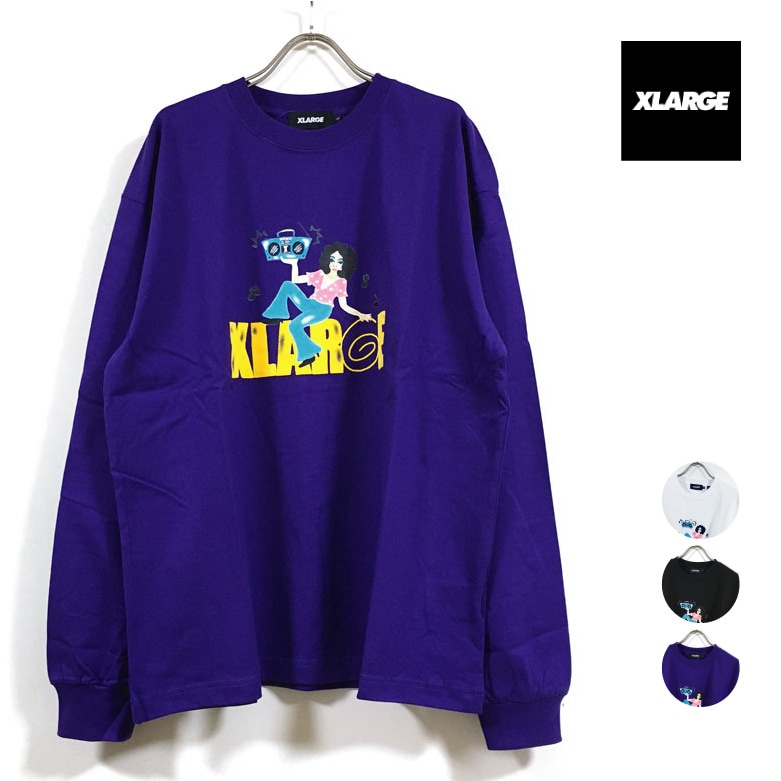 XLARGE エクストララージ GROOVE 長袖 Tシャツ メンズ 送料無料