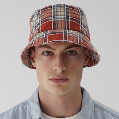 UNDERCONTROL正規品OG BUCKET / MADRAS / SUNSETチェック柄のバケ