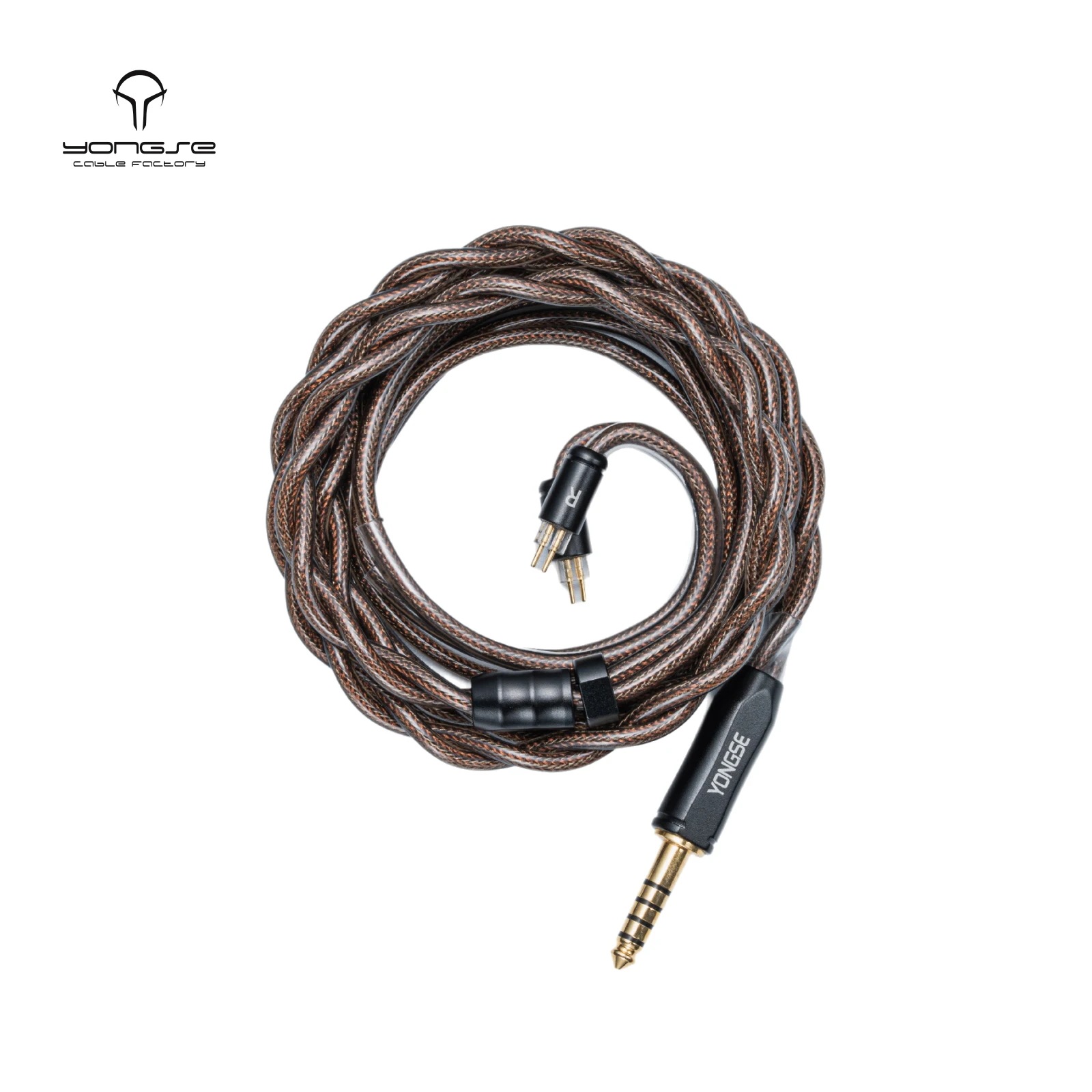 YONGSE Mech-X 銀メッキ単結晶銅＋グラフェンシールドイヤホンケーブル 輸入品