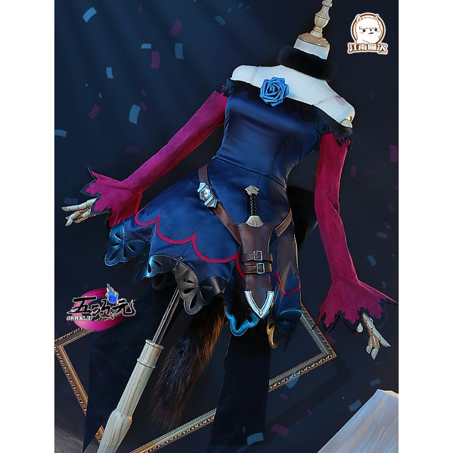 【品質良い 大好評中】江南猫次　ウマ娘　コスプレ ライスシャワー　勝負服 　衣装 ウィッグ　尻尾　刀　靴　追加可能