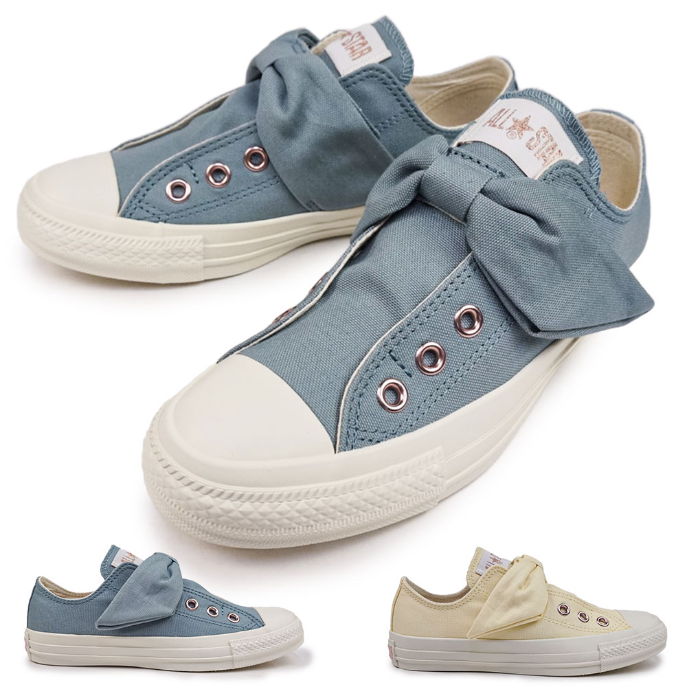 オールスター リボンストラップ PG OX スニーカー ローカット 紐 なし マジックテープ レディース スリッポン 7,956円