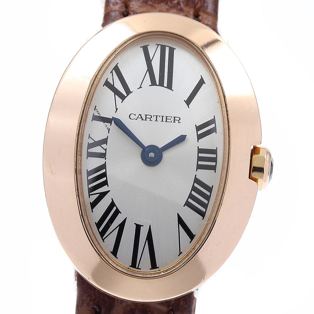 カルティエ CARTIER W8000017 ミニベニュワール K18PG クォーツ レディース _842257【中古】