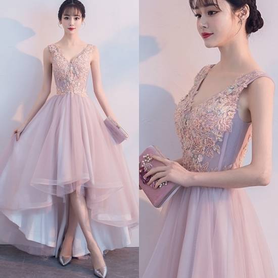 パーティードレス ロング丈 結婚式 パーティードレス 結婚式 ドレス パーティードレス レディース 結婚式 パーティー お呼ばれ 二次会 フィッシュテール ロング Vネック 花柄 刺繍