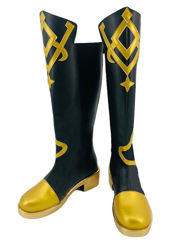 コスプレ靴 原神 主人公 空 げんしん 長靴 コスプレ クリスマス ハロウィン