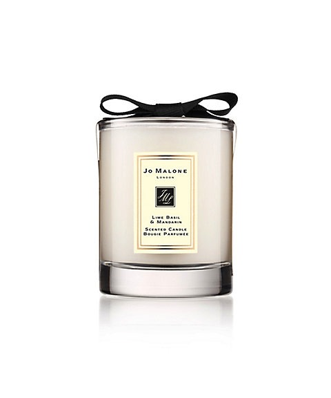 JO MALONE ライム バジル ＆ マンダリン トラベル キャンドル　60g／燃焼時間：約18時間　正規品