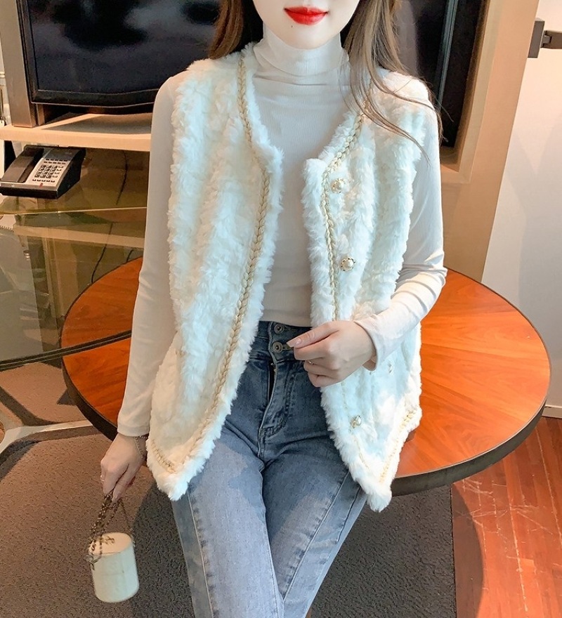 アウター ベスト ボアベスト レディース 秋冬 ファジーコート フェイクファーベスト ダブルポケット ボタンフロント ふわふわ 前開き フェイクファー 大人 おしゃれ モダン 秋 冬 お出かけ 休日