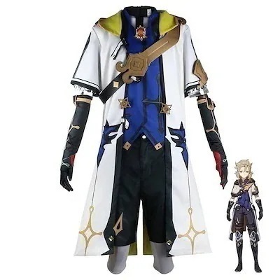 クリスマス ハロウィン 舞台 ステージ服 仮装 変身 コスチューム Albedo アルベド コスプレ衣装 Genshin 原神 スーツ ハロウィン 2023年新作入荷コスプレ