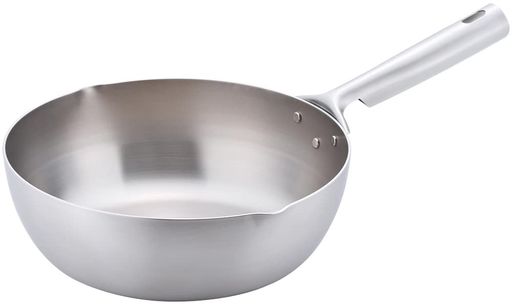 KOGU 考具 OUTDOOR フライパン 深型 24cm 【日本製】ステンレス 3層鋼 炒める ゆでる 揚げ物 ガス火 IH対応 食洗機対応 アウトドア 燕三条 44426 プレゼント 誕生日 記念