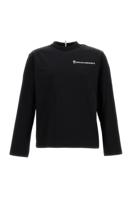 MONCLER Men T-Shirts 8D0000289AZ9999 Black