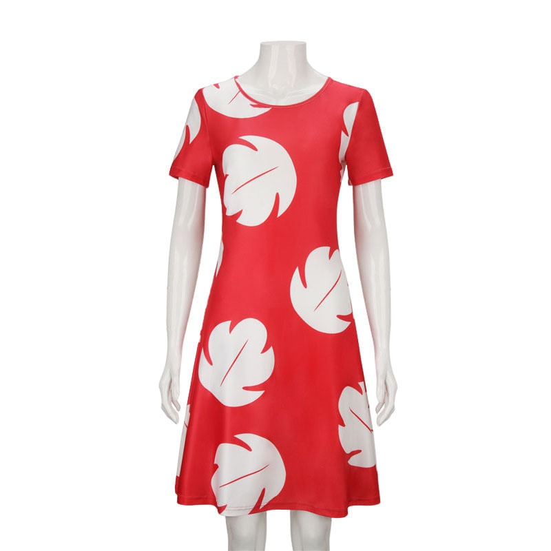 スターアンドスティッチのコスプレ衣装 リロのコスチューム スターアンドスティッチ アルティメットミッションのコスプレアニメパフォーマンスコスチューム ハロウィン