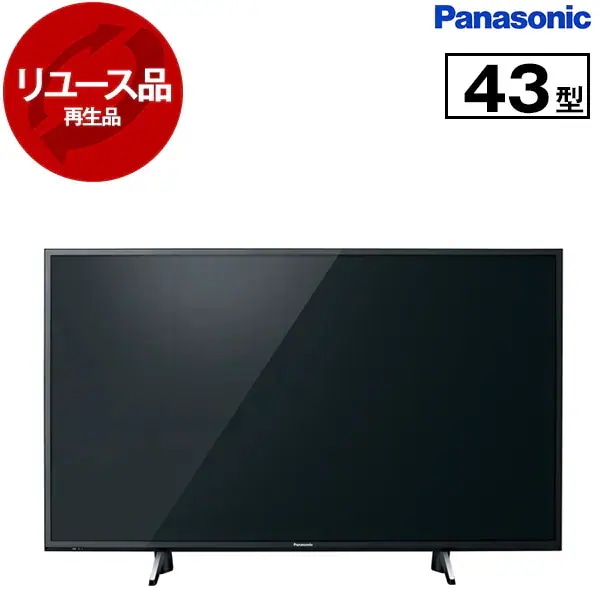 リユース TH-43GX750 43V型 地上・BS・110度CSデジタル 4Kチューナー内蔵 液晶テレビ 2019年製 アウトレット