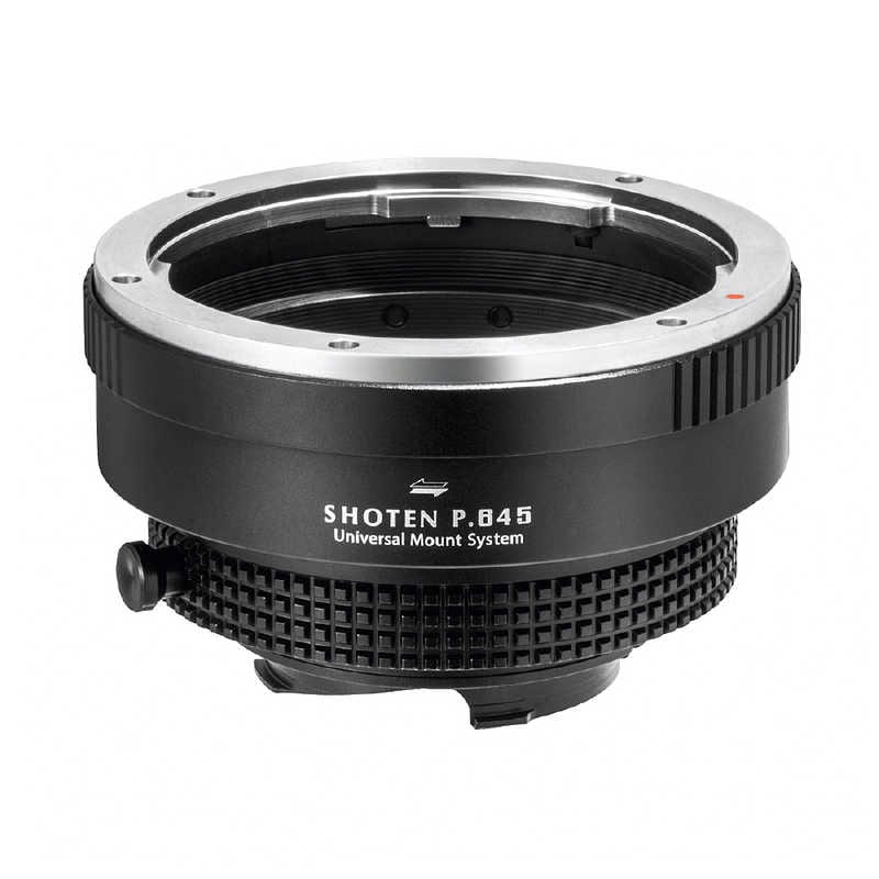 SHOTEN　マウントアダプター UMSシリーズ (ペンタックス645 ［DAレンズ対応］ マウントレンズ ライカMマウント変換) 絞りリング付き　P645LMU