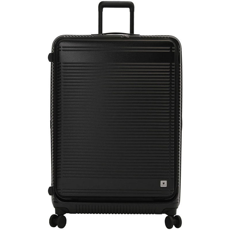 BM EURO CITY II FOファスナー72c マットブラック カジュアル バッグ (6029810)