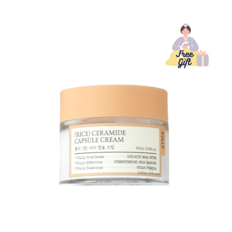 フリー　米セラミドカプセルクリーム 90ml　保湿/肌バリア/ライスセラミド/栄養/肌バリア強化/PDRN/セラミド