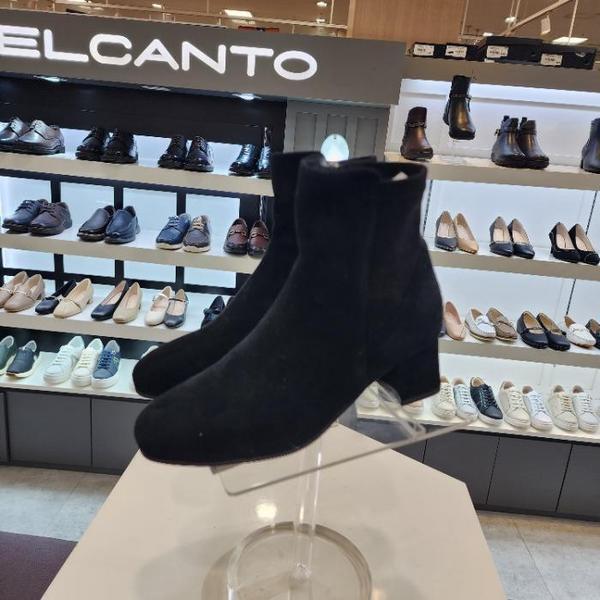 HC10 女性スエード黒スパンブーツ5cm LCWA22U44CMB (41386397)