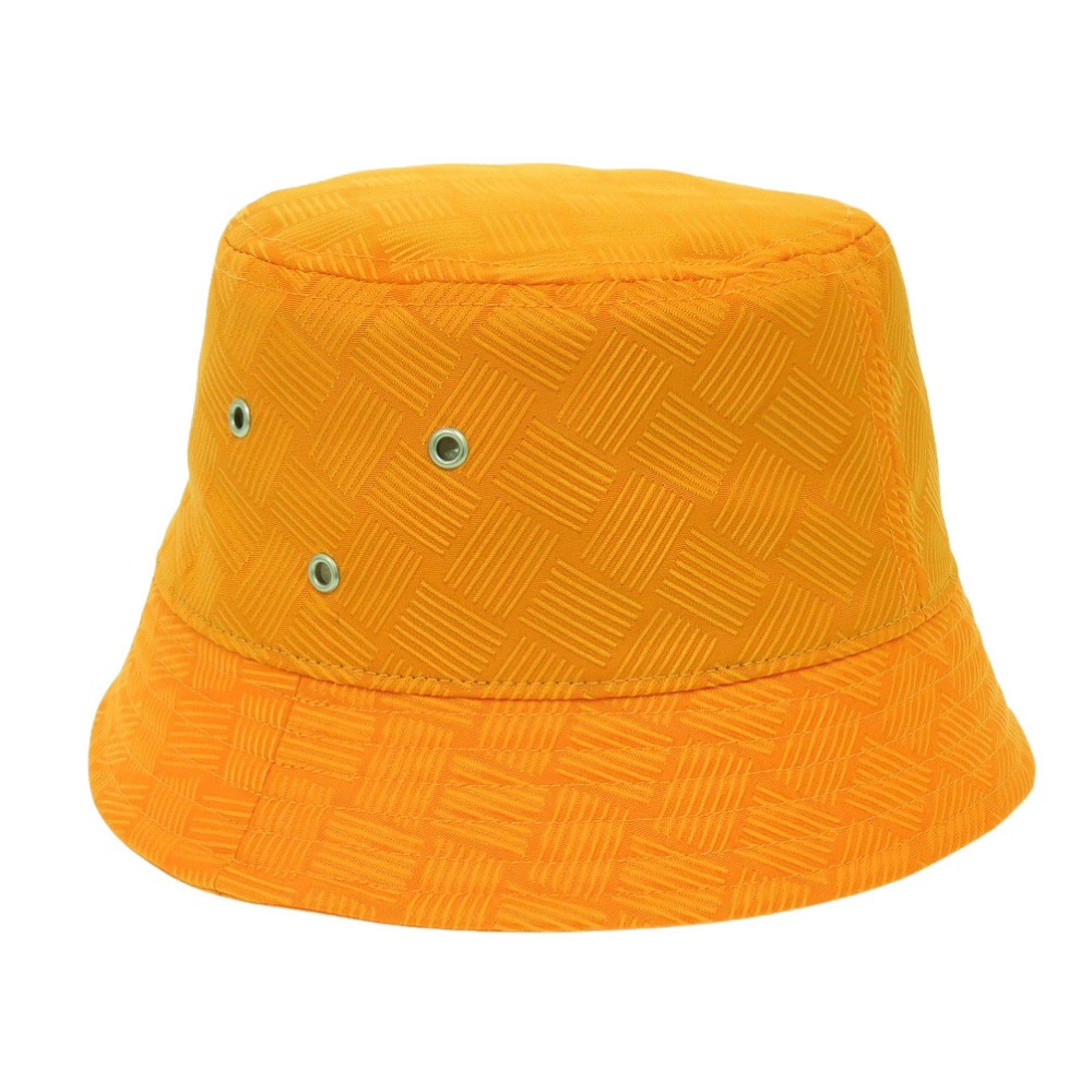 未使用品 ボッテガヴェネタ ハット イントレッチオ 692795 帽子 ナイロン/ナイロン オレンジ 0222【中古】BOTTEGAVENETA レディース