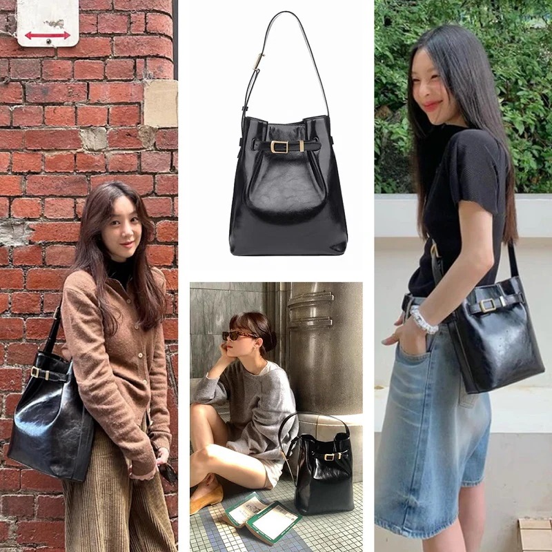 レデイースバッグ婦人カバントートバッグショルダーバッグバケットバッグ2024春新作本革レザー大容量２サイズ３色30%までに制限