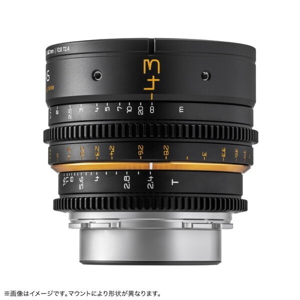 毒鏡 DL-MP43-EF-B ブラック DULENS APO MiniPrime 43mm T2.4 単焦点シネマレンズ キヤノンEFマウント