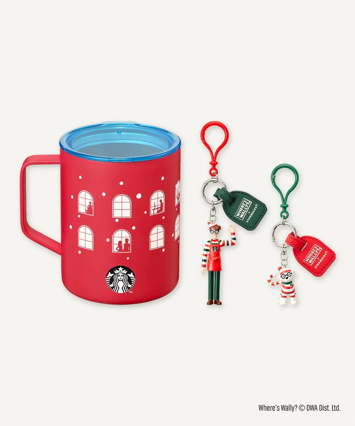 ジョイフル ウォリー デビ タンブラー 473ml＋フィギュアキーホルダーセット