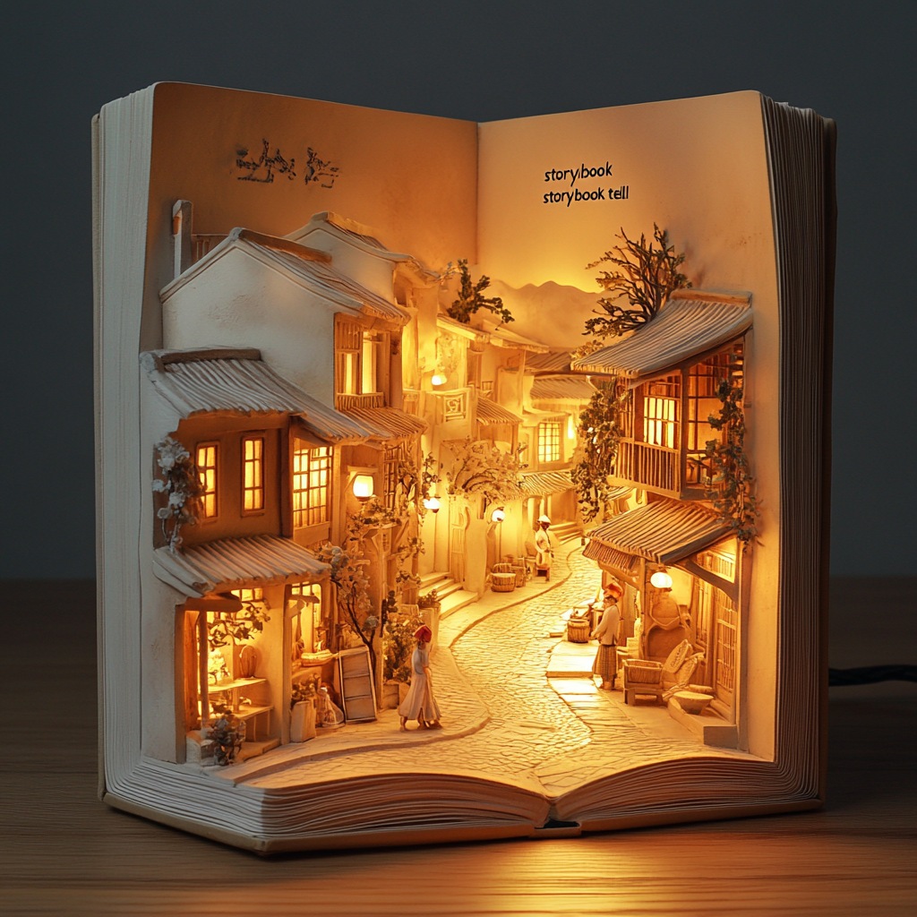 神書アロマLEDミニチュア誕生日プレゼントデスクトップ置物雰囲気ライトブルートゥースサウンド