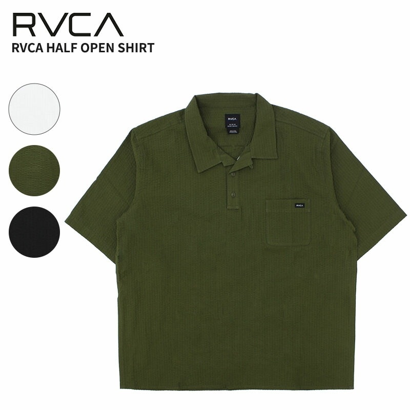 ルーカ RVCA RVCA メンズ メンズ 半袖 ショートスリーブシャツ 男性 bc041-154