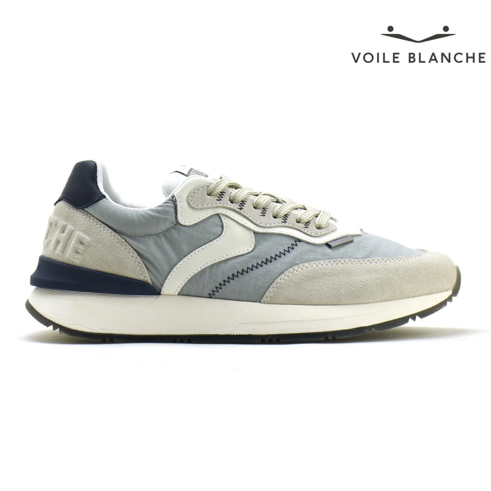ボイルブランシェ VOILE BLANCHE スニーカー メンズ ローカットスニーカー シューズ 靴 アイス グレー QWARK EASY MAN【2018758091b51】