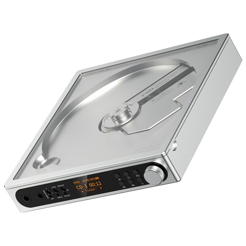 フィーオ FIO-DM15R-S Bluetooth対応ポータブルCDプレーヤー（シルバー） FIODM15RS