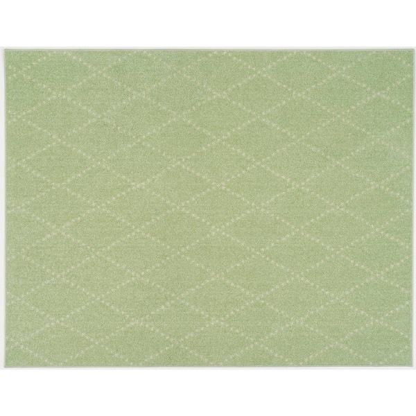 スミノエ 13285750 185240cm GN 洗える ラグ ポント 185240cm グリーン メーカー直送