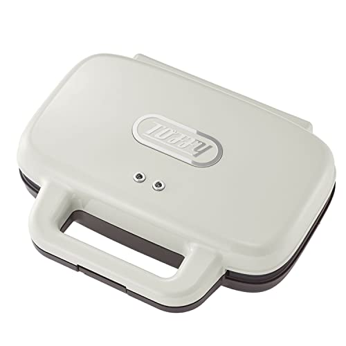 色：アッシュホワイト 【Toffy/トフィー】 ホットサンドメーカー K-HS4 (アッシュホワイト