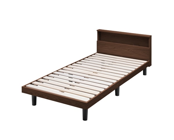 アイリスオーヤマ すのこベッドS SNB-S ブラウン(シングル)