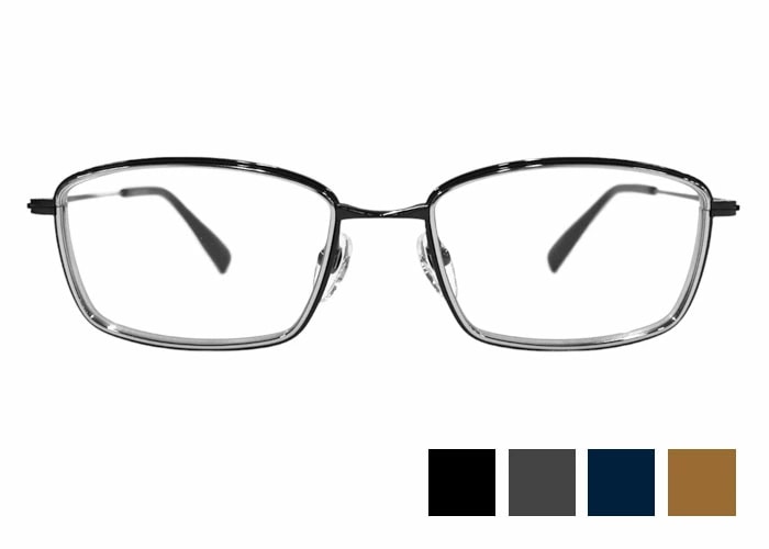 ht-359 ht9 日本製 チタン スクエア メンズ レディース メガネ めがね 眼鏡 14,212円