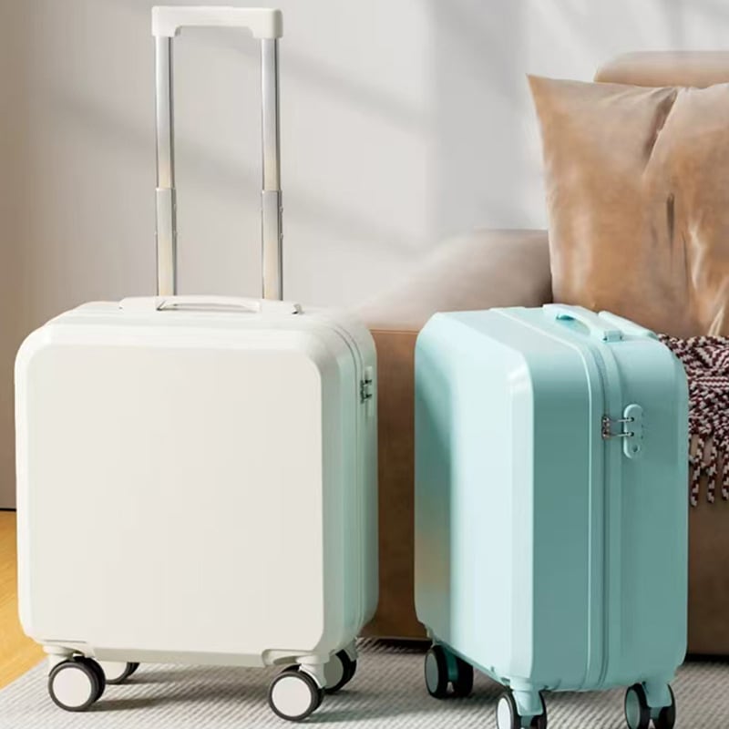 荷物小型20インチキャビンスーツケースパスワードボックス18インチ軽量旅行スーツケーストロリーケース2025新しい