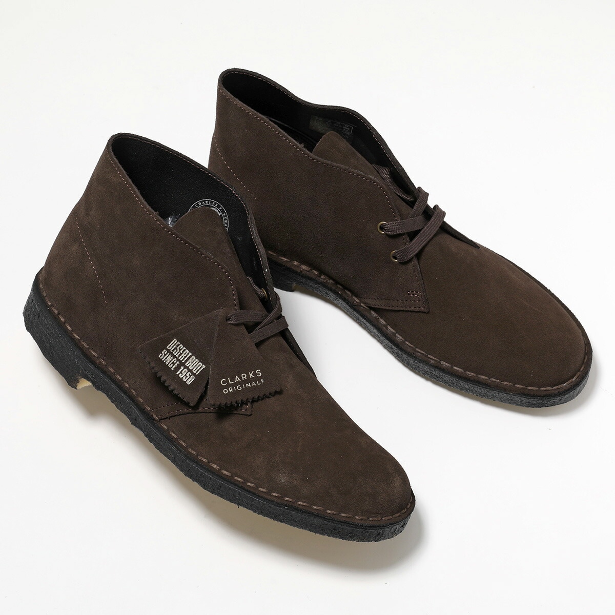 Clarks クラークス チャッカブーツ DESERT BOOT デザートブーツ 26155485 メンズ スウェード ショートブーツ クレープソール シューズ 靴 BROWN