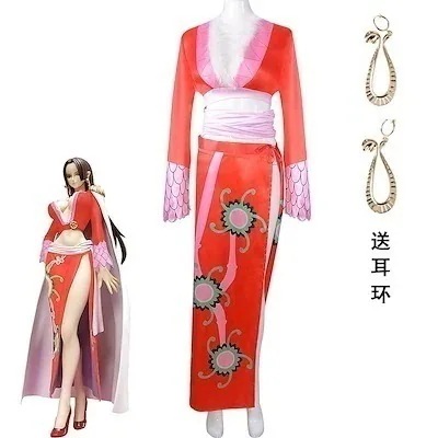 ワンピース 2026年新作入荷コスプレ コスチューム スーツ コスチューム一式 ハロウィン スプレ衣装 ボアハンコック ハロウィン 変装 仮装 海賊王風