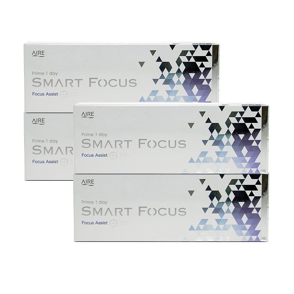【4箱】プライムワンデー スマートフォーカス 30枚 コンタクトレンズ ワンデー アイレ 遠近 1day 一日使い捨て クリアレンズ