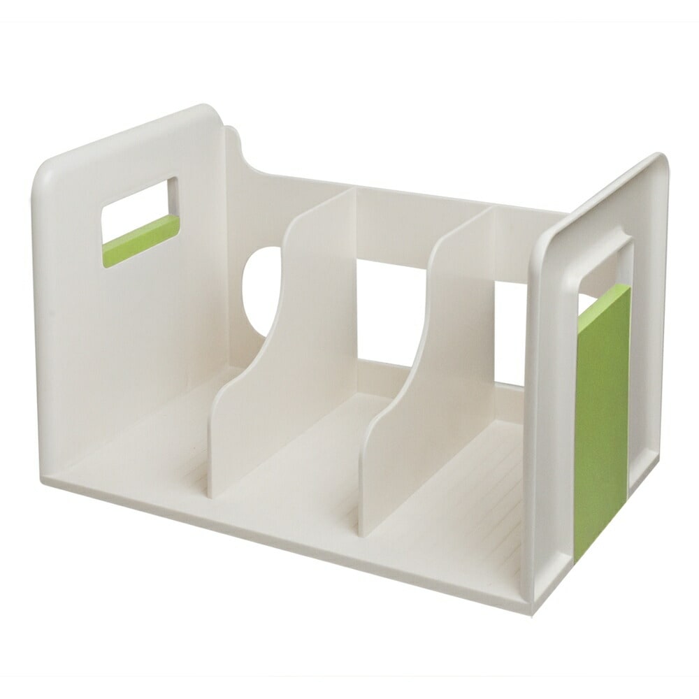 （まとめ買い）プレーンスタイル ブックエンド グリーン PLS-BE1-G [x3]