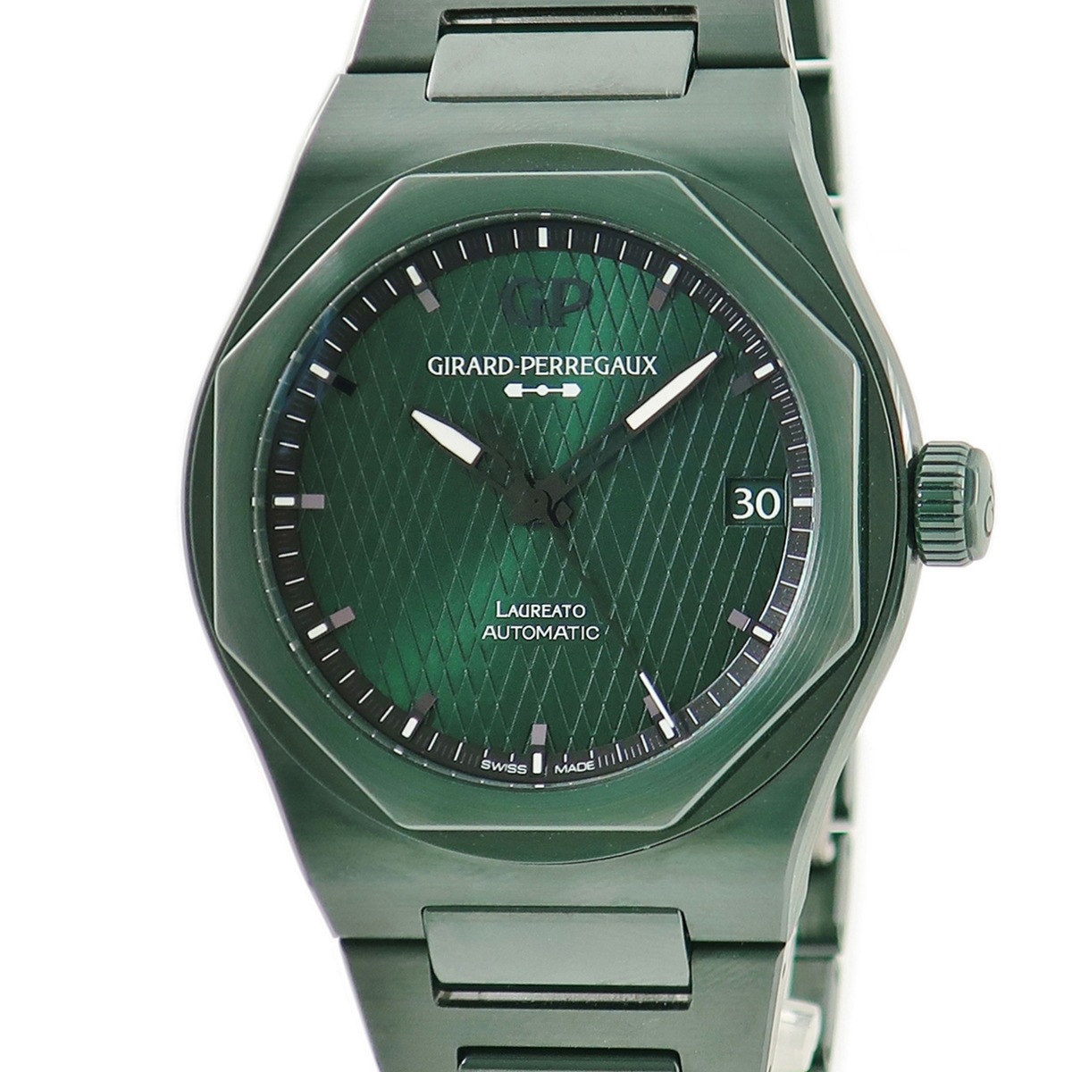 ロレアート アストンマーティン 42 81010-32-3081-1CX 自動巻き メンズ 新同 グリーンセラミック 限定 3年保証